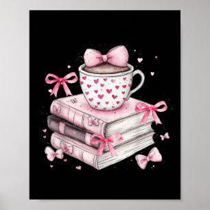 Reading Teacher Valentine's Day All Booked For Val Poster