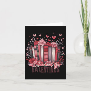 Reading Teacher Valentines Day All Booked For Vale Card