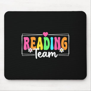 Reading Team Teacher Back To School Reading Teache Mouse Pad