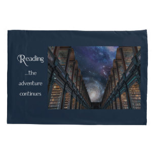 Reading …the Adventure Continues Pillowcase