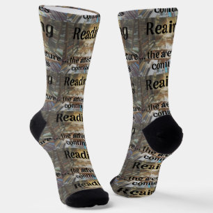 Reading, the adventure continues socks