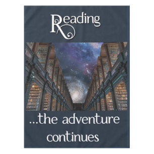 Reading …the Adventure Continues Tablecloth
