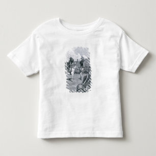 Reading the Declaration before Washington's Toddler T-Shirt