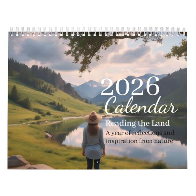 Reading the Land Calendar (Cover)