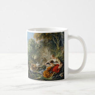 Reading the Letter by Francois Boucher Coffee Mug