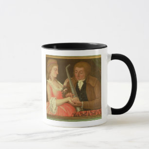 Reading the Palm (oil on canvas) Mug