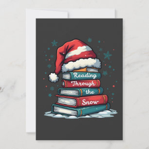 Reading Thru the Snow Reading Xmas Santa Lovers  Save The Date