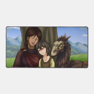Reading Together Desk Mat