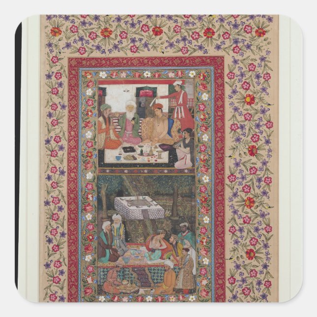 Reading Verse and a Banquet Square Sticker (Front)