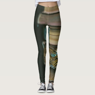 Reading wall decor leggings