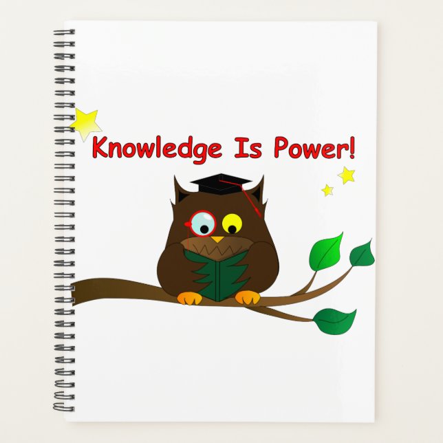 Reading Wise Owl Planner (Front)