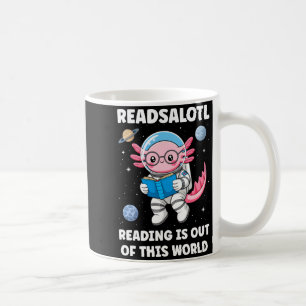 Readsalotl reading is out of this world long sleev coffee mug