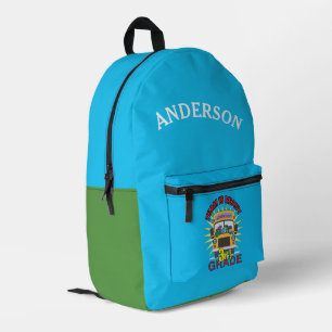 Ready Back To School 3Rd Grade Personalised Name Printed Backpack
