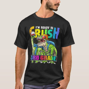 Ready Crush 3Rd Grade Dinosaur Backpack Back To Sc T-Shirt