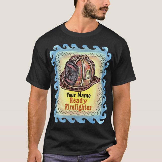 Ready  firefighters t-shirt (Front)