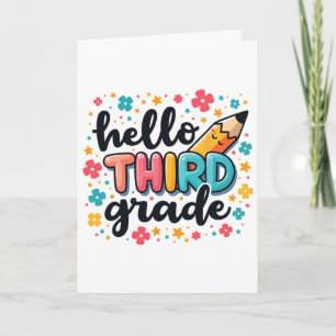 Ready For 3rd Grade Ck To School Clothing Card