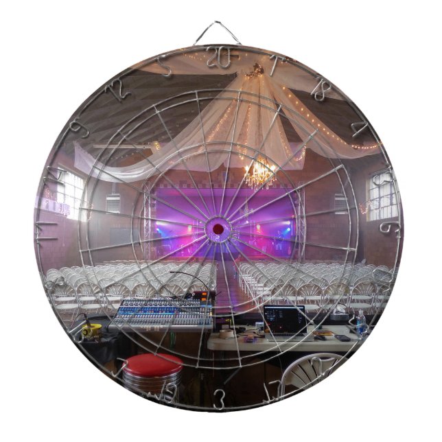 Ready for a Concert Dartboard (Front)