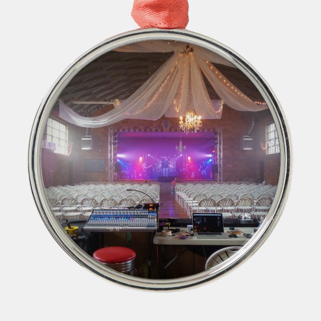 Ready for a Concert Metal Tree Decoration (Front)