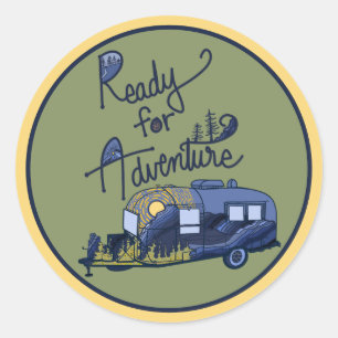 Ready for Adventure Sticker