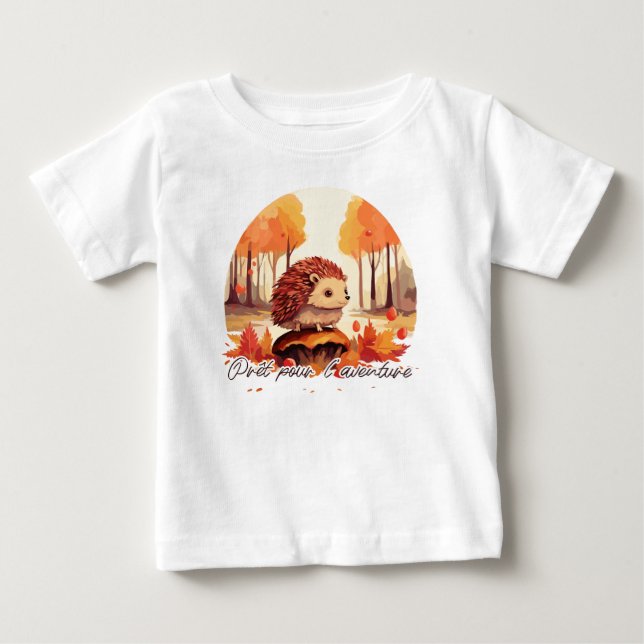 Ready for adventure too baby T-Shirt (Front)