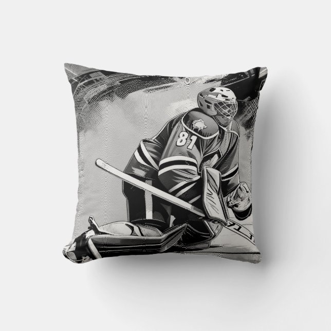 Ready For Anything - Ice Hockey Goalie Cushion (Front)
