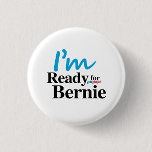 Ready for Bernie 2016 3 Cm Round Badge