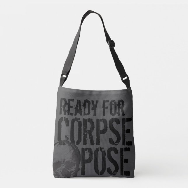 Ready for Corpse Pose | Bag | Grey (Back)