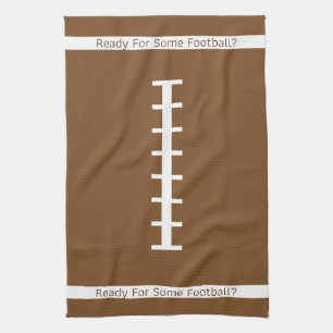 Ready For Football Kitchen Towel