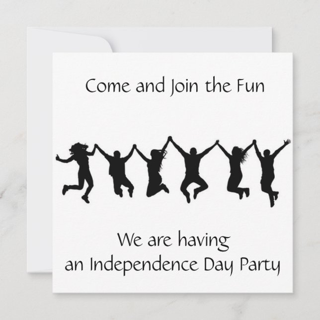 **READY for **INDEPENDENCE DAY** PARTY INVITE (Front)