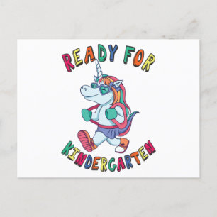 Ready for Kindergarten Postcard