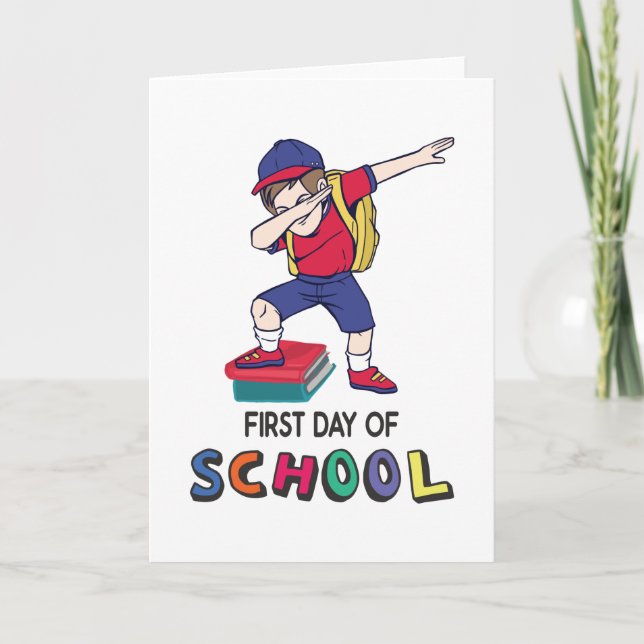 Ready for online school card (Front)