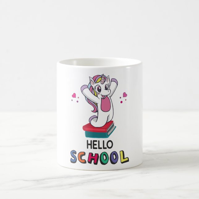 Ready for online school coffee mug (Center)