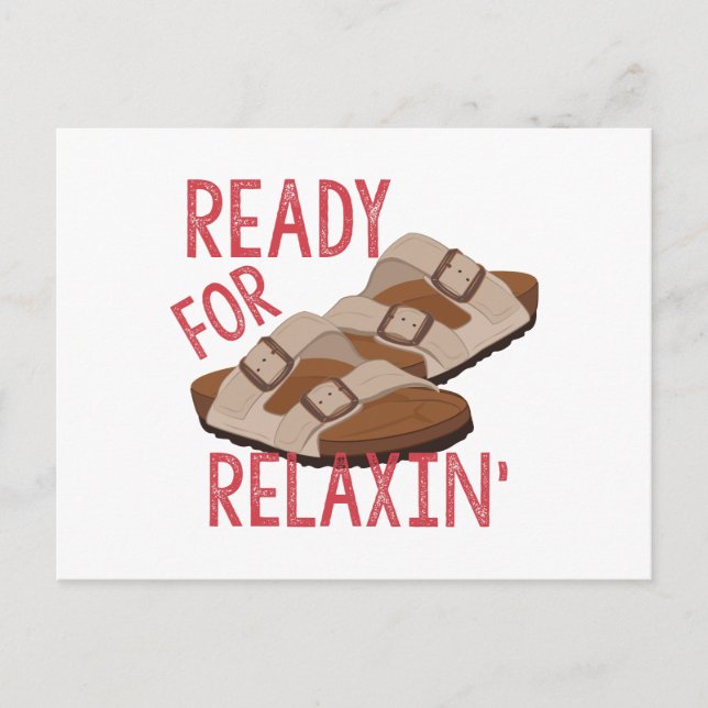 Ready For Relaxin Postcard (Front)