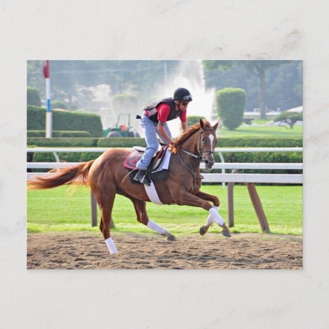 Ready for Saratoga 150 Postcard (Front)