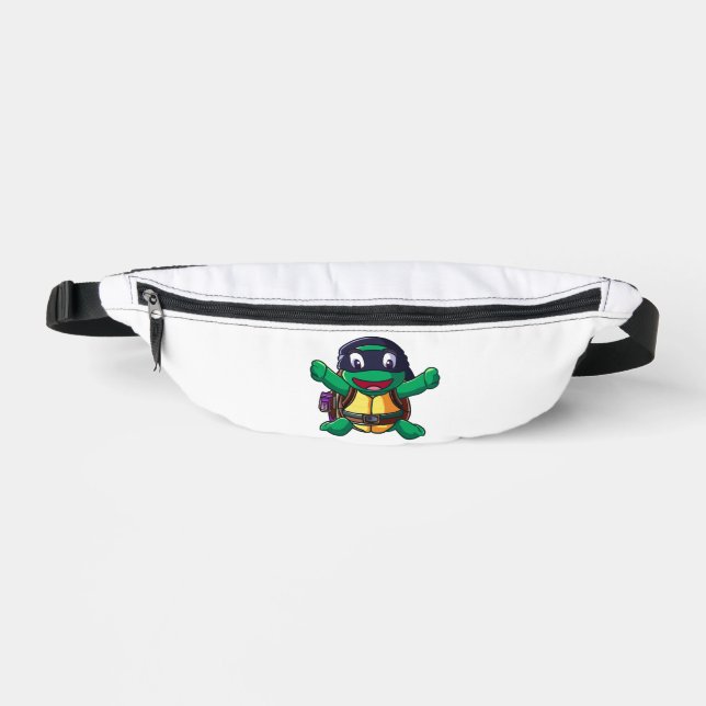 Ready for School Turtle Kids Bum Bags (Front)