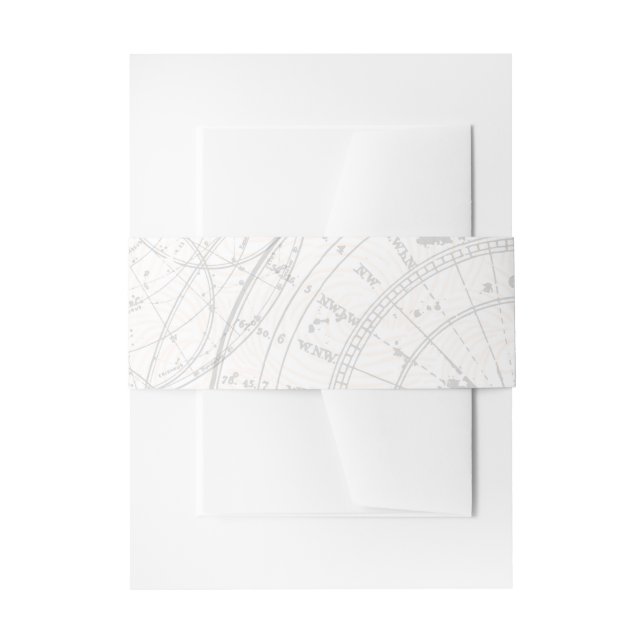 Ready for Take Off Invitation Belly Band (Front Example)