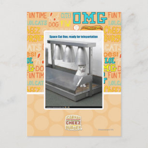 Ready for Teleportation Postcard