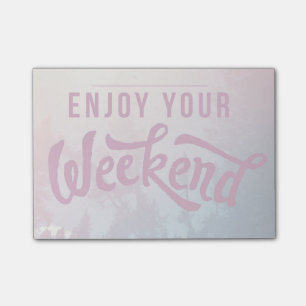 Ready For The Weekend Post-it Notes