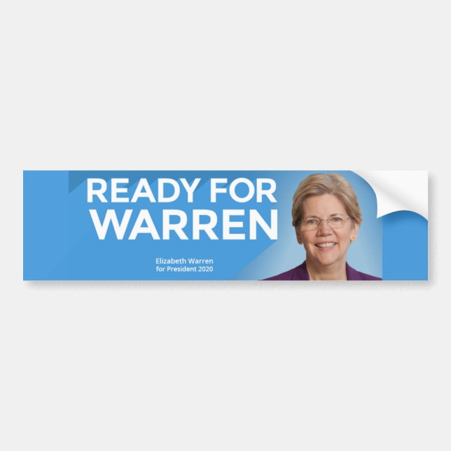 Ready for Warren Bumper Sticker (Front)
