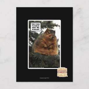 Ready for winter postcard