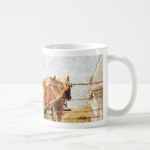 Ready For Work, Two Draught Horses Coffee Mug