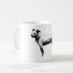 Ready & Friendly Terrier Mix Coffee Mug