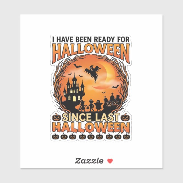 Ready Halloween Since Last Haunted Castle Ghost Ki (Sheet)