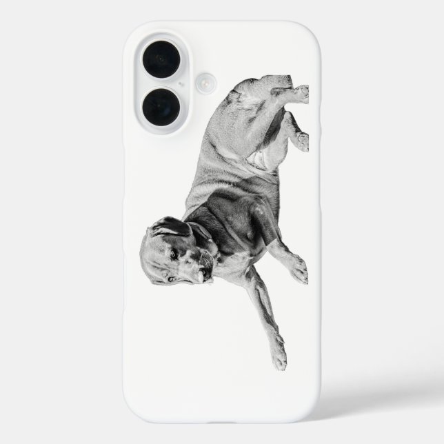 Ready Paws, Gentle Gaze Case-Mate iPhone Case (Back)