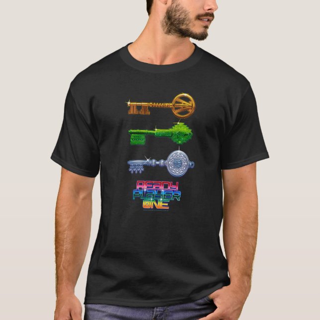 Ready Player One Keys T-Shirt (Front)