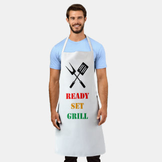 Ready, set, grill apron