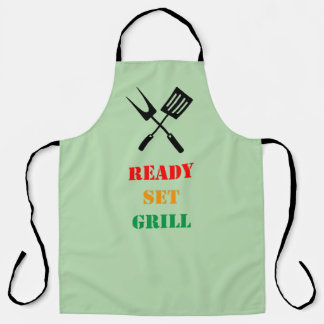Ready, set, grill apron