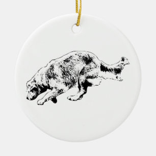 Ready-Set-Joy Golden Keepsake Ceramic Ornament