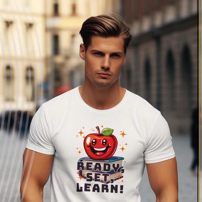 Ready, Set, Learn! Back to School T-Shirt (Creator Uploaded)