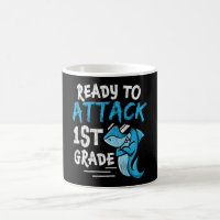 Ready to Attack 1st Grade Shark Back to School